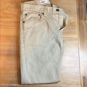 Levi’s 511 Slim Khaki Jeans 28L 28W